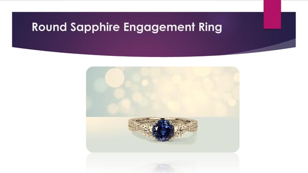 Sapphire halo engagement rings with Large sapphire & diamonds - Page 4