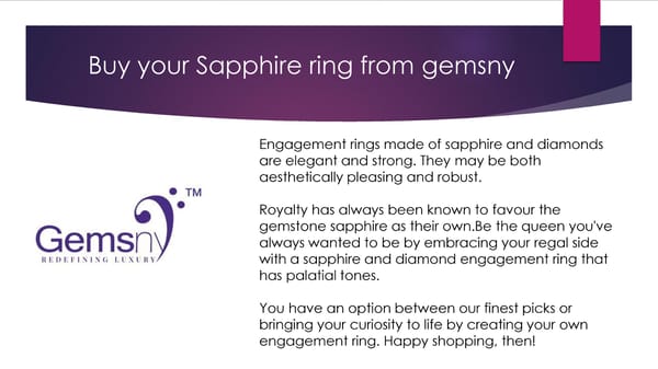 Sapphire halo engagement rings with Large sapphire & diamonds - Page 7