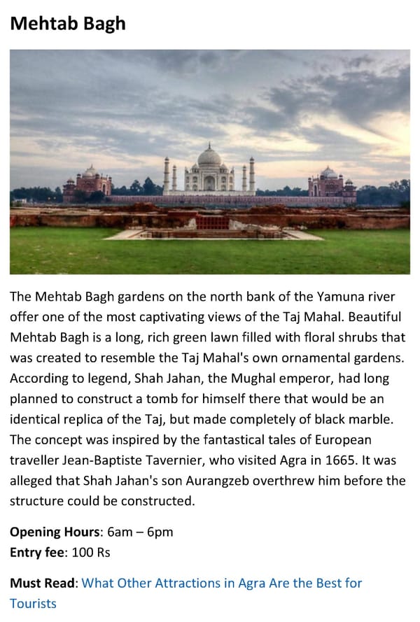 Where to Get the Best Views of the Taj Mahal in Agra - Page 3