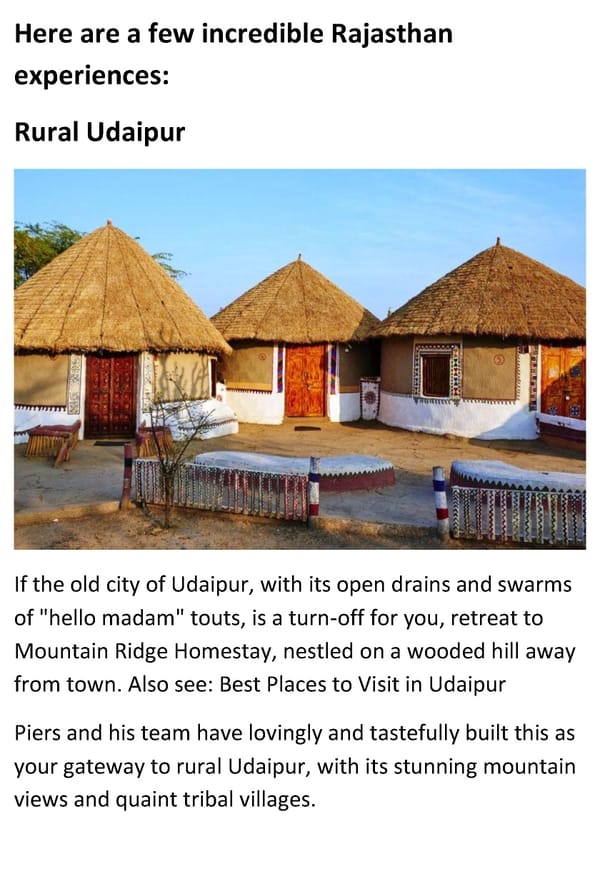 7 Famous Offbeat Rajasthan Experiences - Page 3