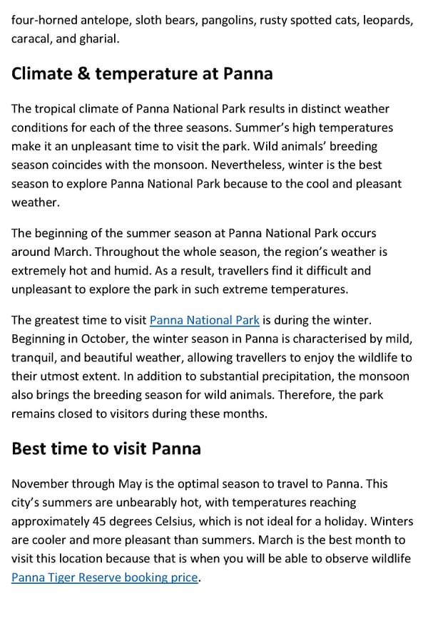 Best Time To Visit India for Wildlife Tiger Safari - Page 13