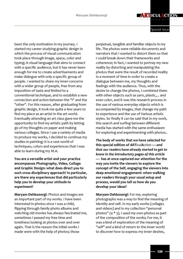 ArticulAction, Biennial Edition 2022 - vol.1 - Page 129