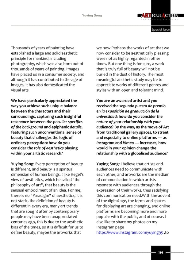 ArticulAction, Biennial Edition 2022 - vol.1 - Page 191