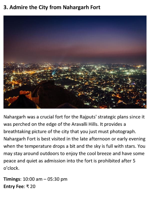 Top 5 Places to Visit in Jaipur at Night - Page 5