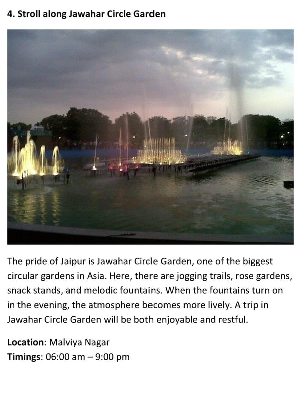 Top 5 Places to Visit in Jaipur at Night - Page 6