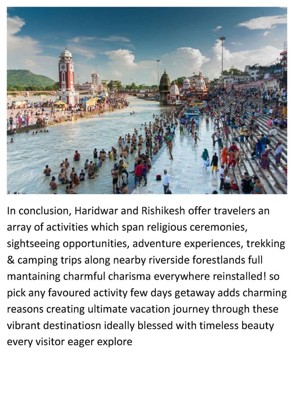 The Top Things to do in Haridwar and Rishikesh - Page 6