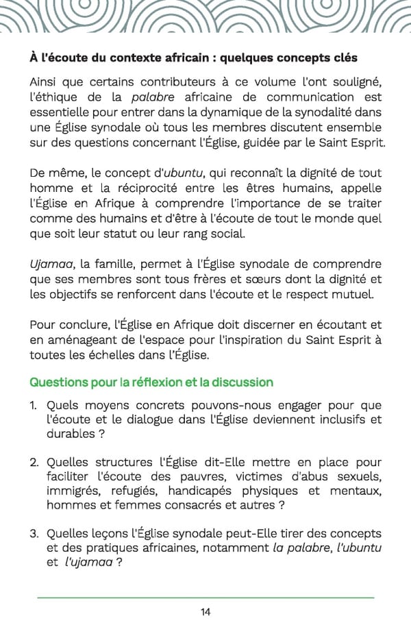 Un compagnon de poche pour la synodality - Page 22