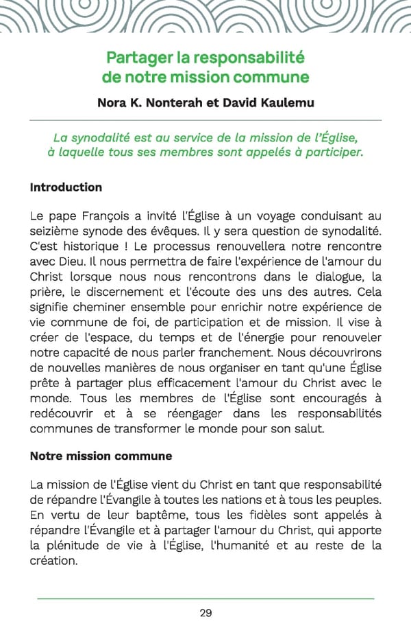 Un compagnon de poche pour la synodality - Page 37