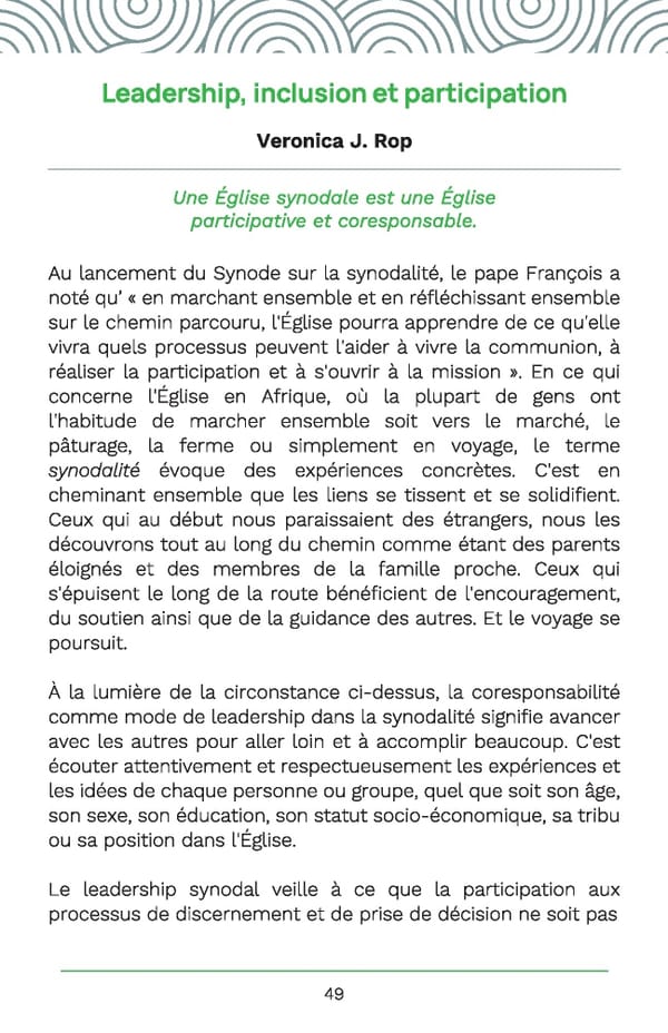 Un compagnon de poche pour la synodality - Page 57