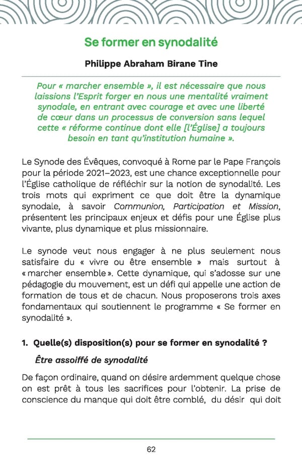 Un compagnon de poche pour la synodality - Page 70