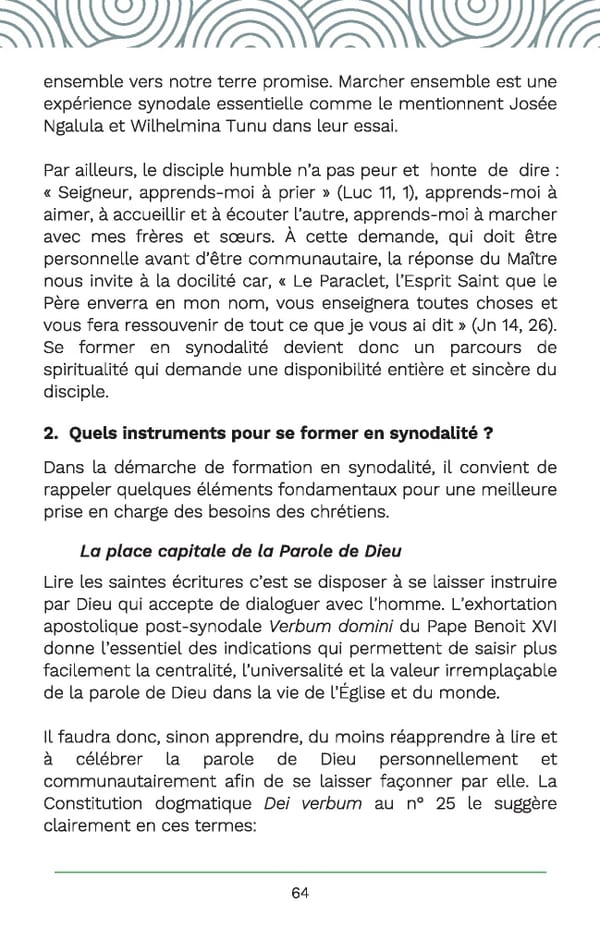 Un compagnon de poche pour la synodality - Page 72