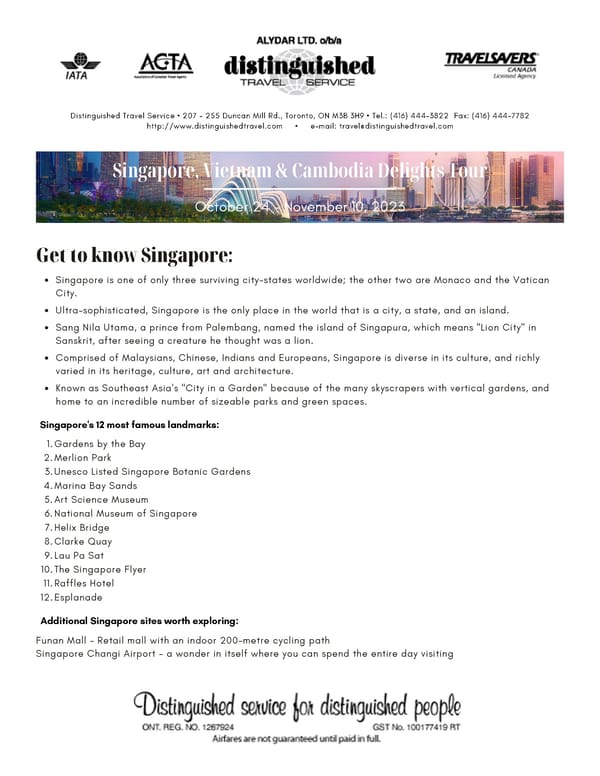 DTS Singapore Vietnam  Cambodia Delights Tour Package - Page 2