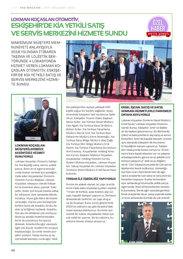 Tku Magazin 59 dergilik - Page 44