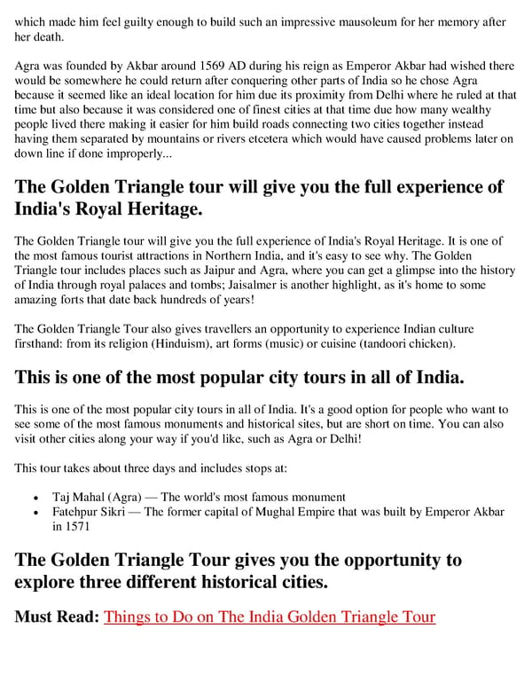 Why The Golden Triangle Tour Is The Best Way To See India - Page 3