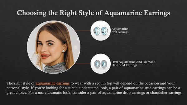 What to Wear with a Sequin Shirt and Aquamarine Earrings - Page 4