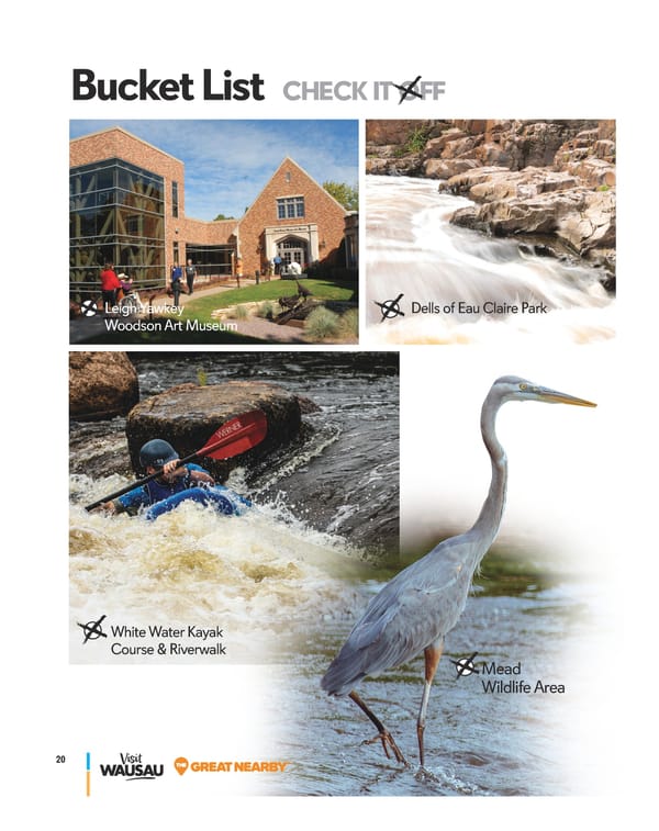 Visit Wausau Visitors Magazine 2023 - Page 20