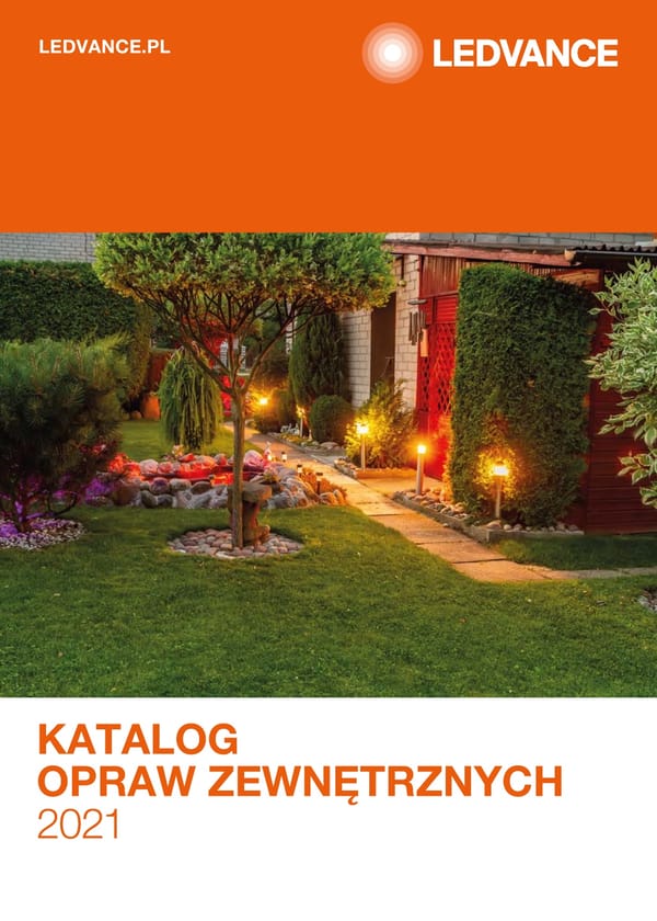 Katalog Ledvance 2021 Lampy ogrodowe - Page 1