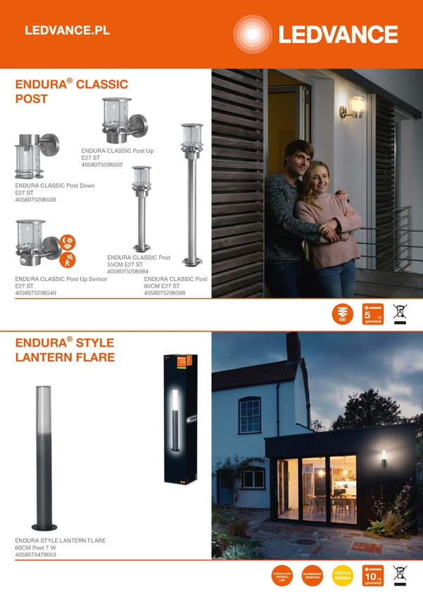 Katalog Ledvance 2021 Lampy ogrodowe - Page 3