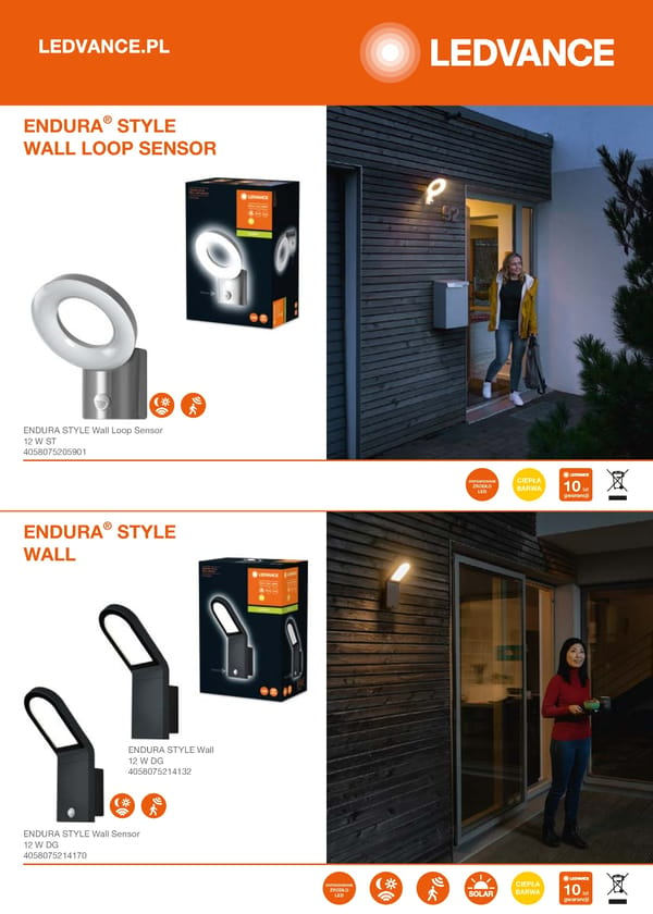 Katalog Ledvance 2021 Lampy ogrodowe - Page 8