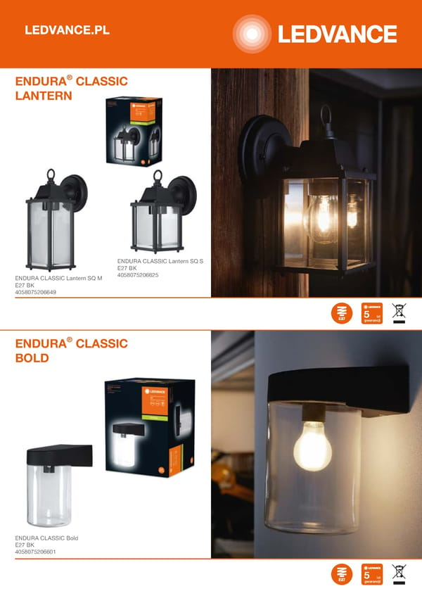 Katalog Ledvance 2021 Lampy ogrodowe - Page 15