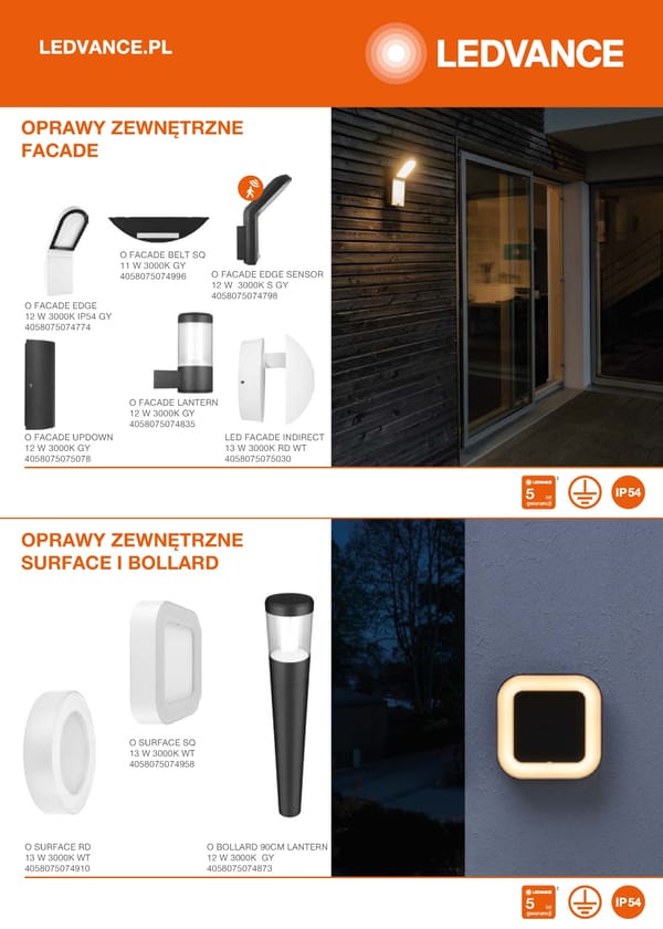 Katalog Ledvance 2021 Lampy ogrodowe - Page 17