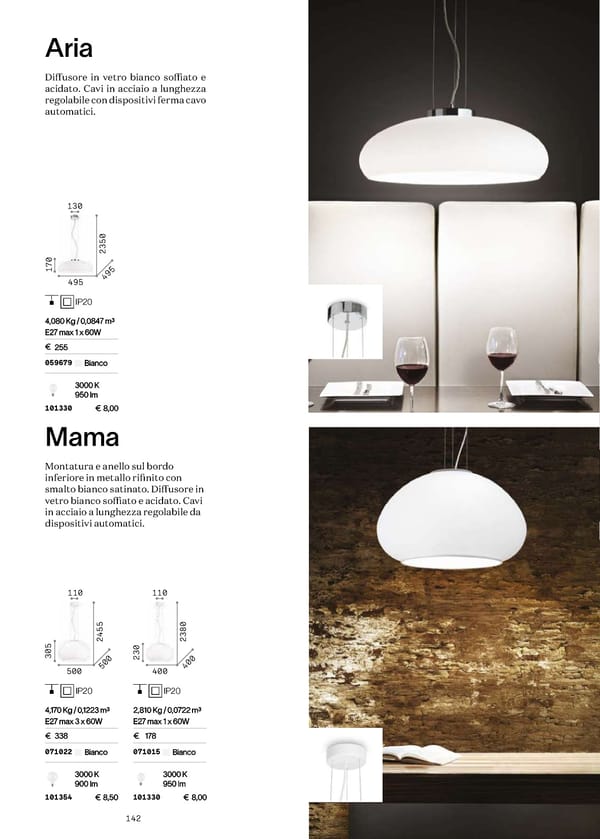 Katalog Ideal Lux 2022 - Page 144