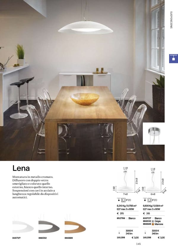 Katalog Ideal Lux 2022 - Page 147