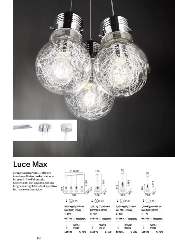 Katalog Ideal Lux 2022 - Page 154