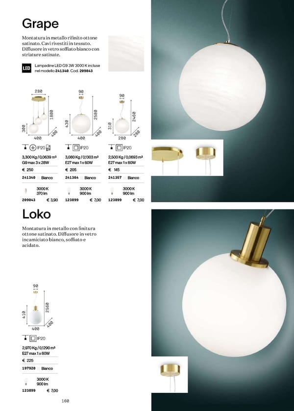 Katalog Ideal Lux 2022 - Page 162