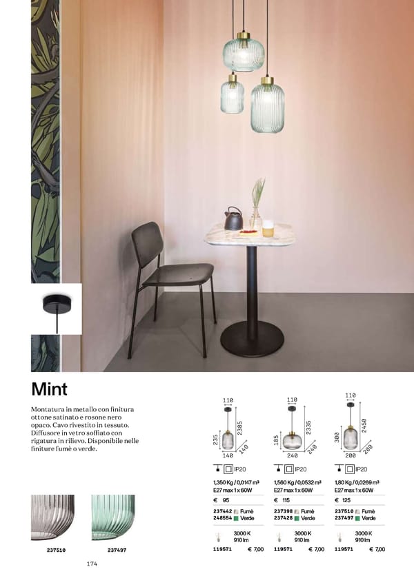 Katalog Ideal Lux 2022 - Page 176