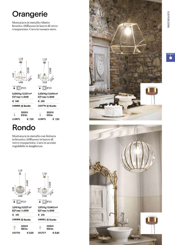 Katalog Ideal Lux 2022 - Page 249