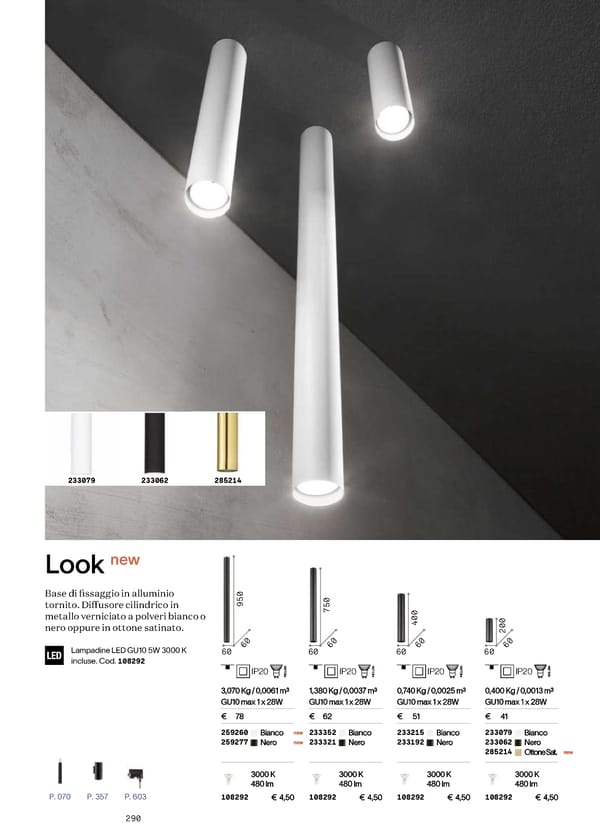 Katalog Ideal Lux 2022 - Page 292