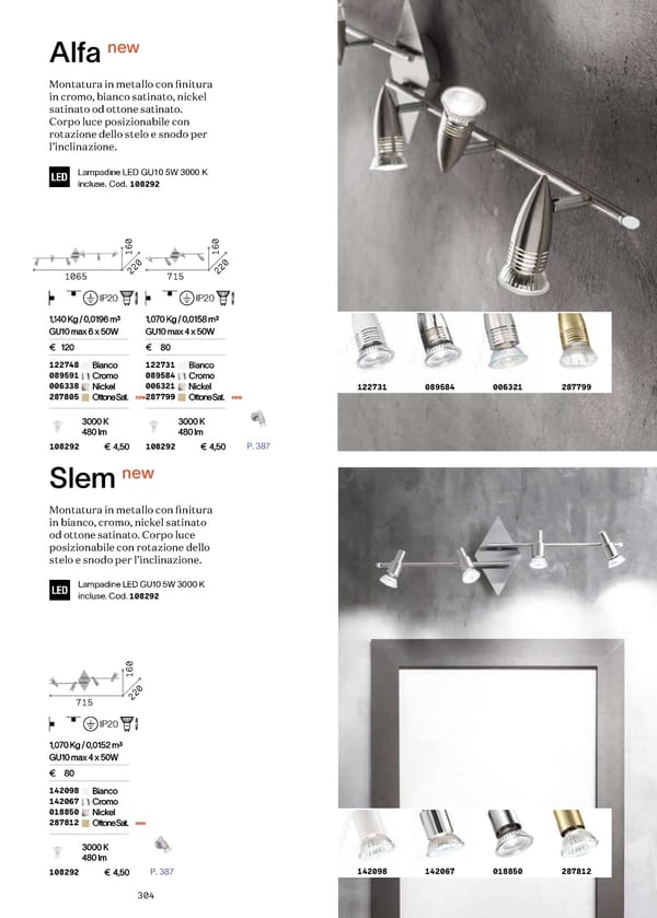 Katalog Ideal Lux 2022 - Page 306