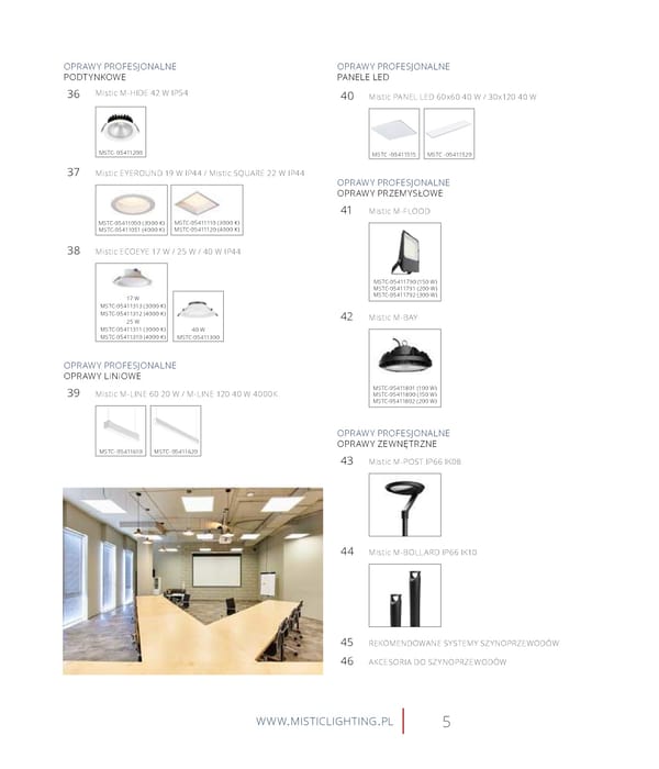 Katalog Mistic Lighting 2021 2022 - Page 5