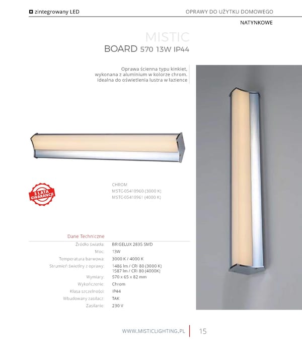 Katalog Mistic Lighting 2021 2022 - Page 15