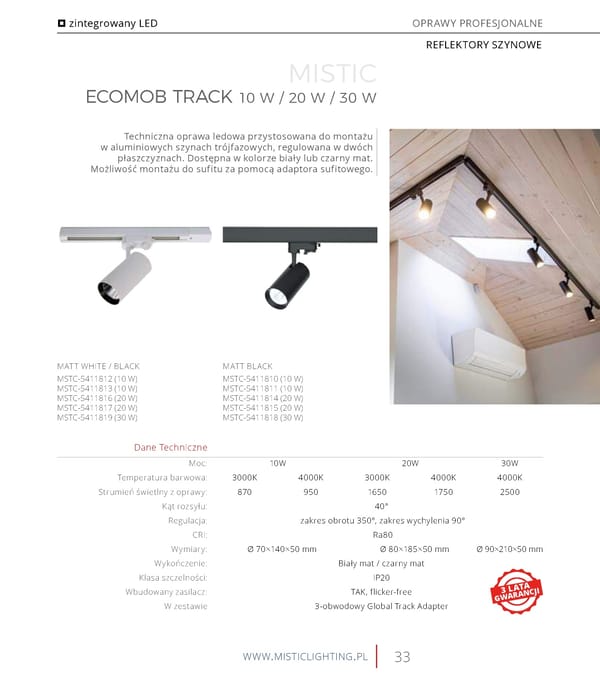 Katalog Mistic Lighting 2021 2022 - Page 33