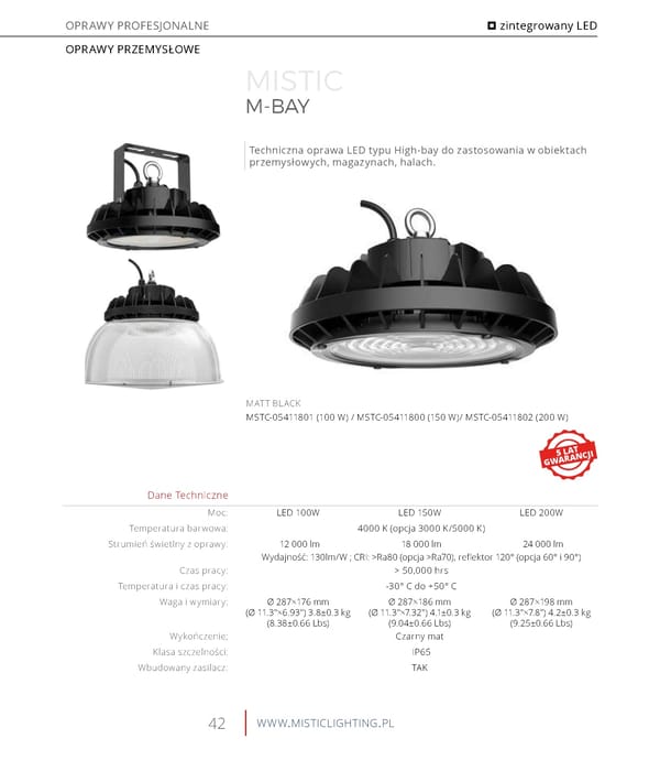 Katalog Mistic Lighting 2021 2022 - Page 42