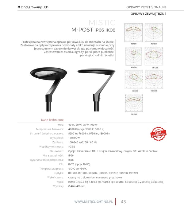 Katalog Mistic Lighting 2021 2022 - Page 43