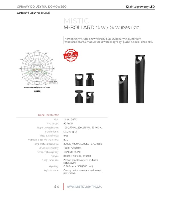 Katalog Mistic Lighting 2021 2022 - Page 44