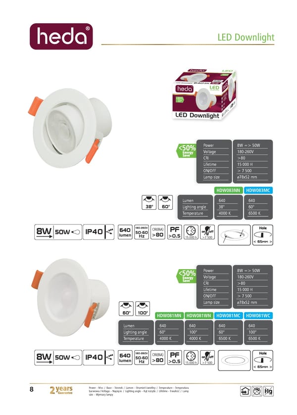 Katalog Heda 202021 - Page 8