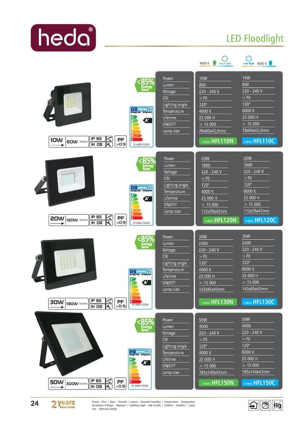 Katalog Heda 202021 - Page 24