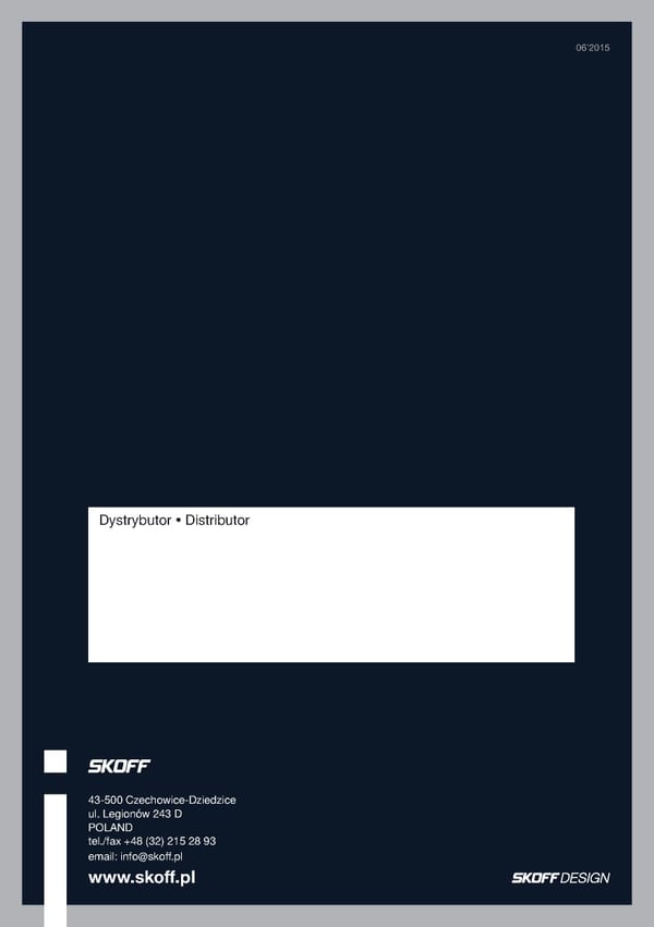 Katalog Skoff 2019 oświetlenie meblowe - Page 44