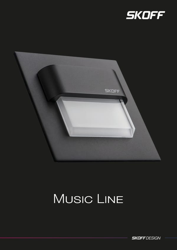 Katalog Skoff 2019 Music Line - Page 1