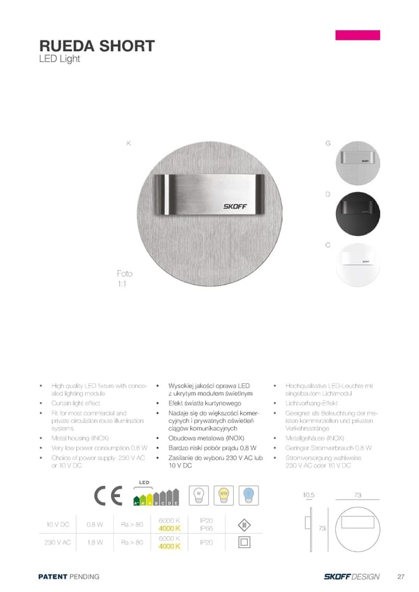 Katalog Skoff 2018 Musicsensor - Page 27