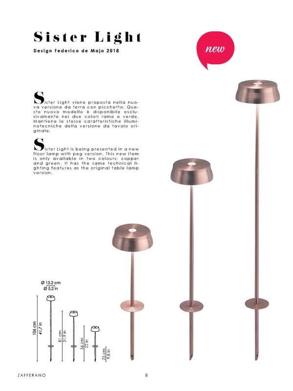 Katalog Zafferano 2020 Lampes a Porter - Page 10