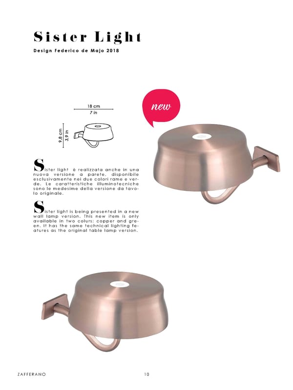 Katalog Zafferano 2020 Lampes a Porter - Page 12