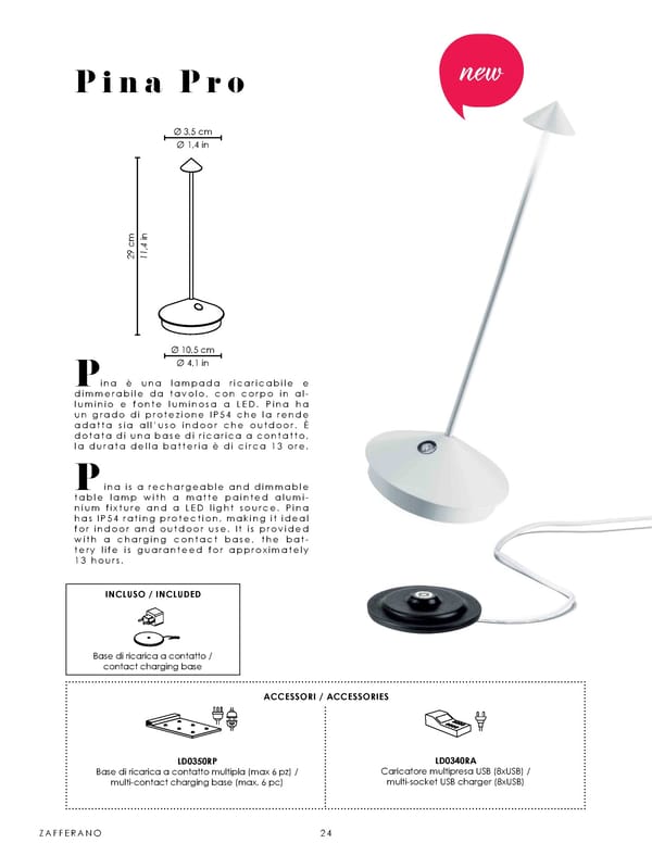 Katalog Zafferano 2020 Lampes a Porter - Page 26