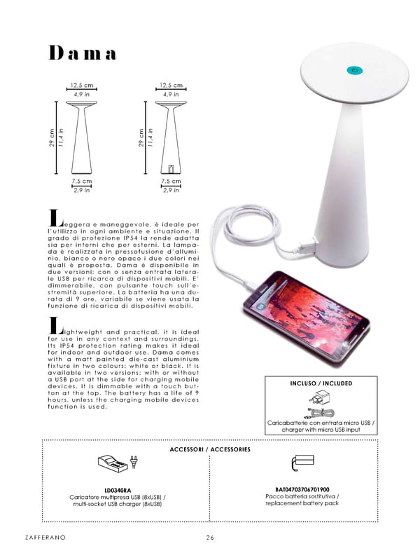 Katalog Zafferano 2020 Lampes a Porter - Page 28