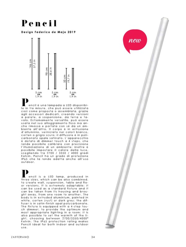 Katalog Zafferano 2020 Lampes a Porter - Page 36