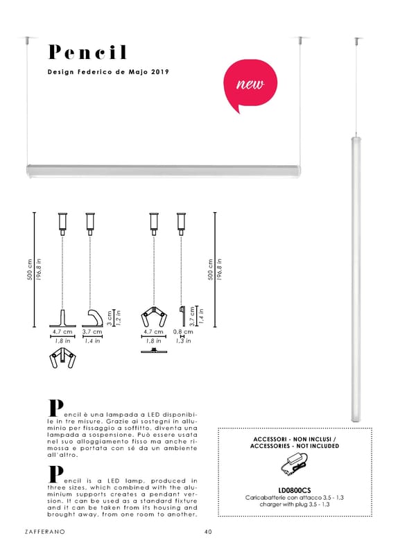 Katalog Zafferano 2020 Lampes a Porter - Page 42